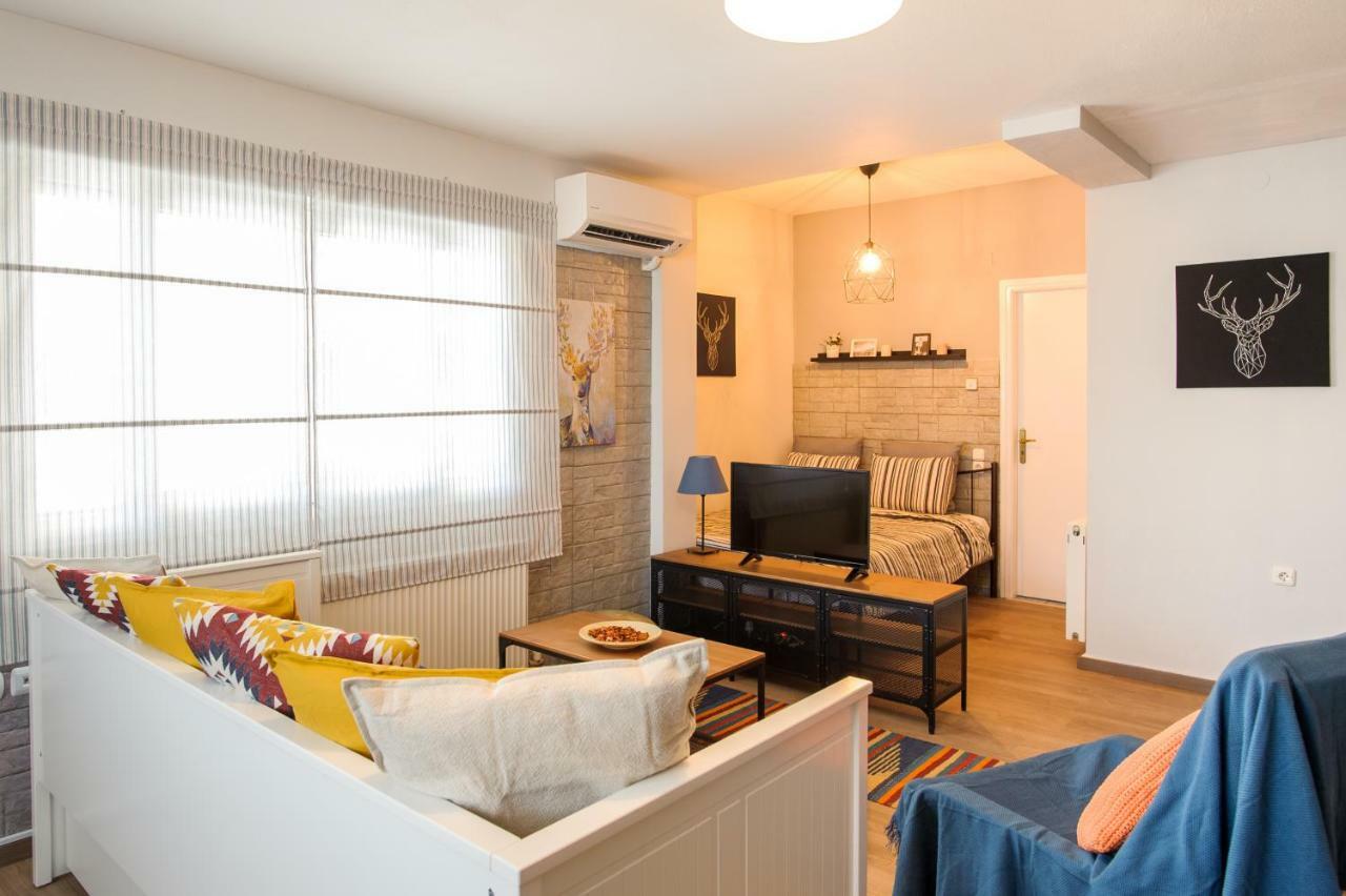 La Casa - Traditionally Elegant Apt 38M2 W Prk Grd Ioannina Bagian luar foto